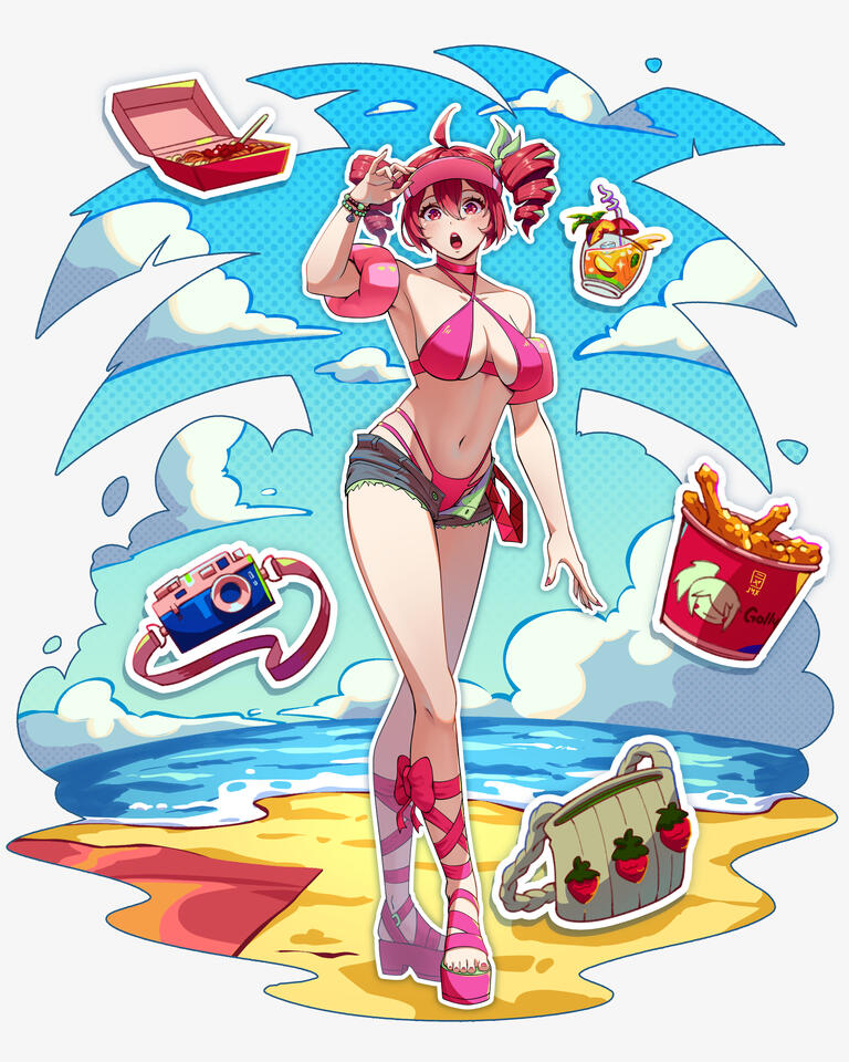 Kasane Teto - Strawberry Beach