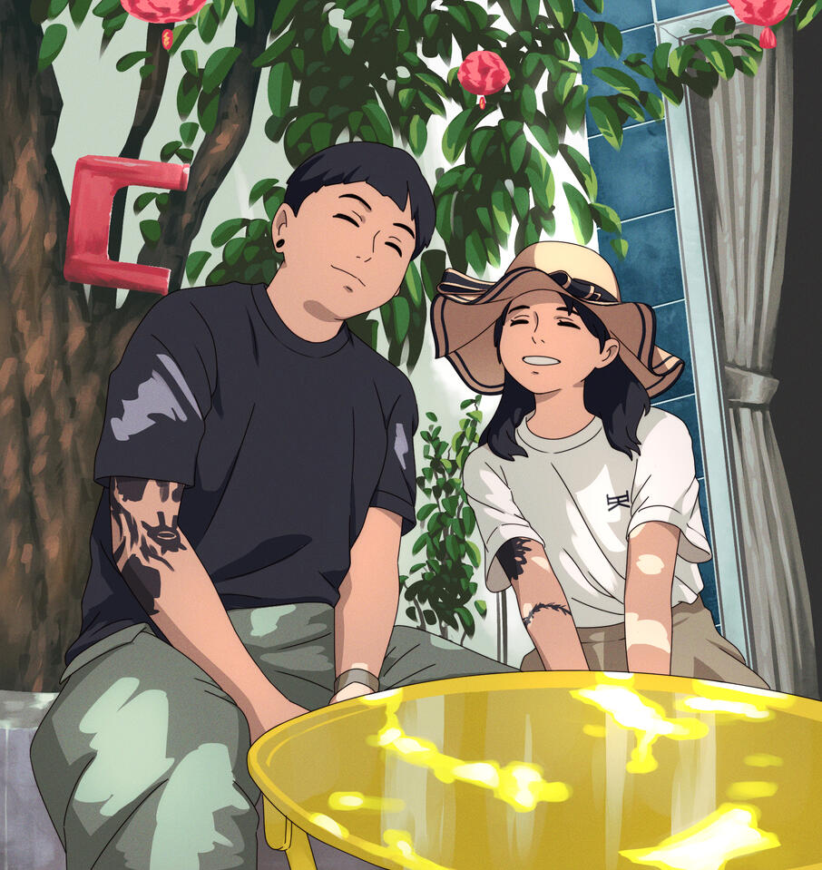 Self Portrait - Studio Ghibli Artstyle