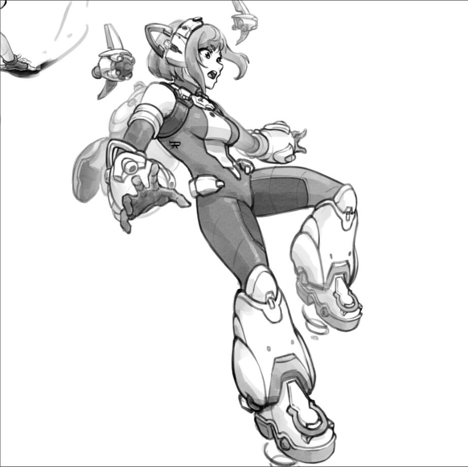 Juno - Ochako OW2 Fanart